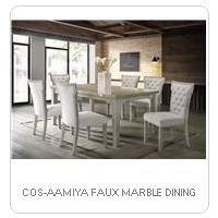 COS-AAMIYA FAUX MARBLE DINING